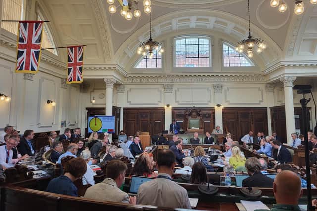 North Yorkshire Council Full Meeting 16.07.25. Courtesy Numminen/LDRS