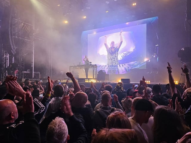 Hands up for Fatboy Slim