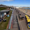 Bridlington seafront.