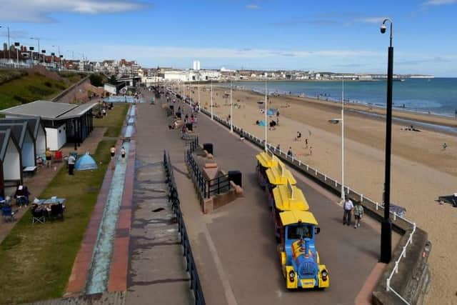 Bridlington seafront.