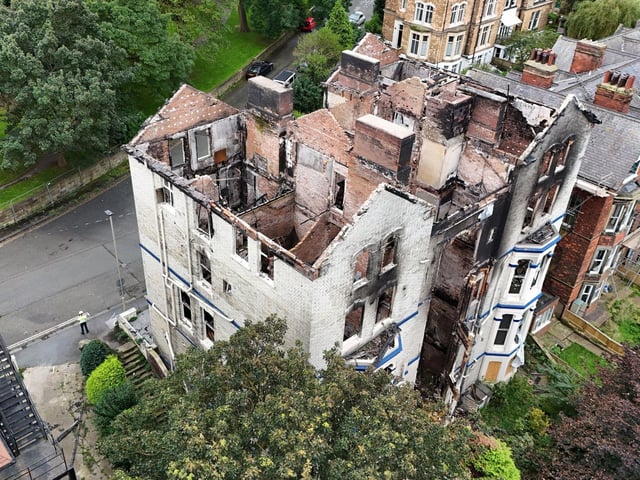 The fire caused severe damage to the property.