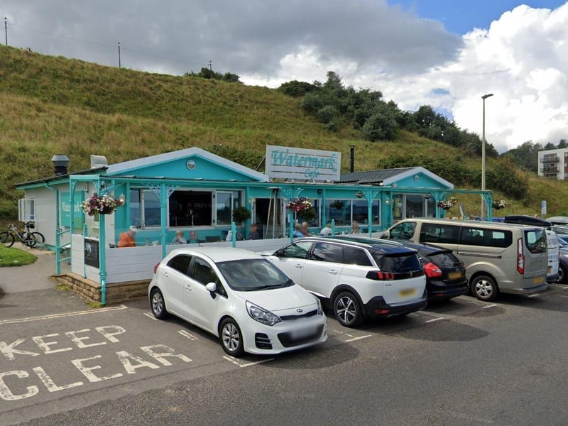 The Watermark Cafe is located on Royal Albert Drive. It received 3 votes.