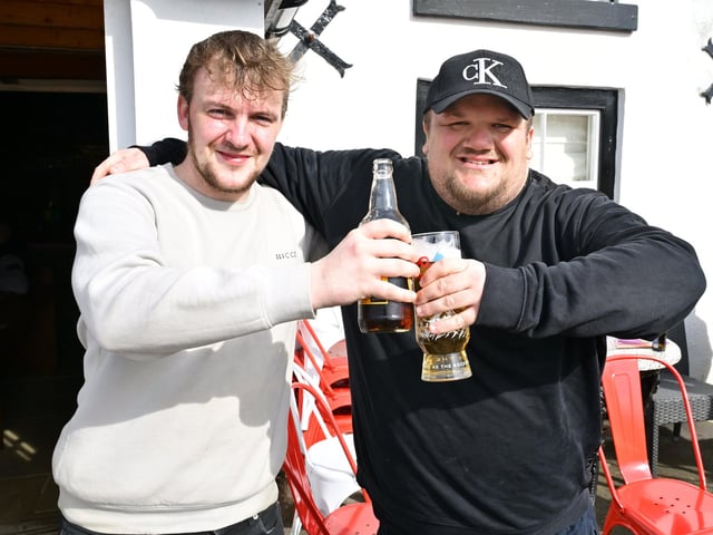 A great day out at the pub crawl. photo: Richard Ponter