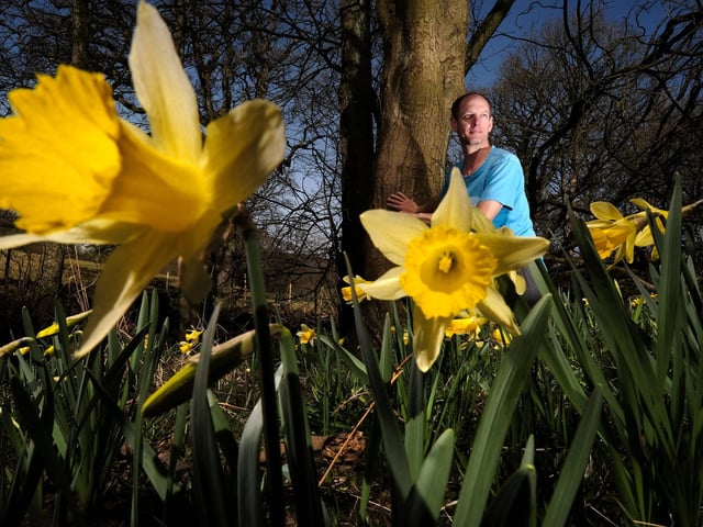 Jonathan enjoys a walk in Farndale