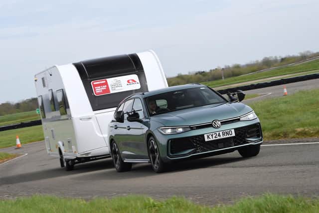 Overall winner of Towcar of the year - the VW Passat