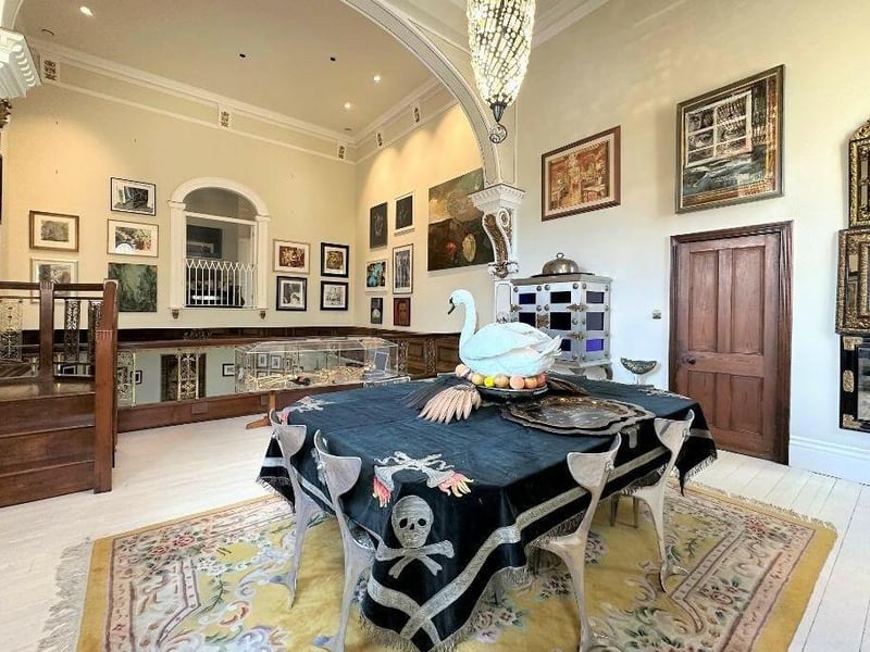 Chapel House is the perfect gallery for artworks and vintage curios.