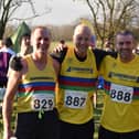 The first four for Scarborough AC are, from left, Glyn Hewitt ,Ian Spence, Matt Jones, and Daniel Bateson