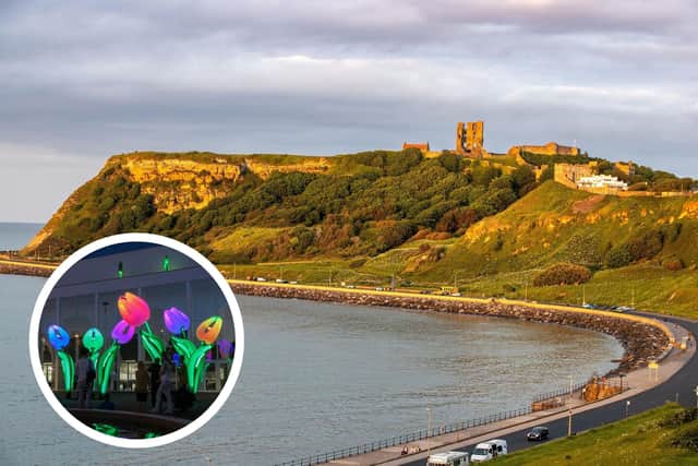 A new festival will be launched in Scarborough next month as part of a three-year vision to boost arts and culture and to help to improve job opportunities on the coast in North Yorkshire. (Lights: Koros Design)