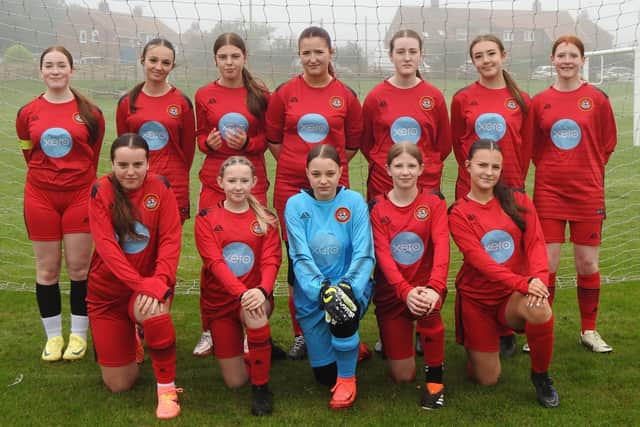 Scarborough Ladies FC Under-14s netted a comfortable City of York Girls Football League win