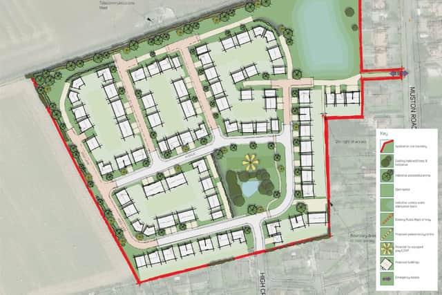 Artist impression of Milk Field, Hunmanby.