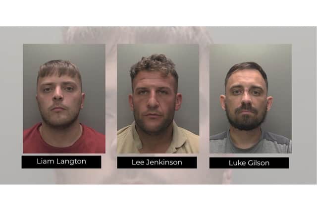 The principle gang members were sentenced to a total of 17 years and six months