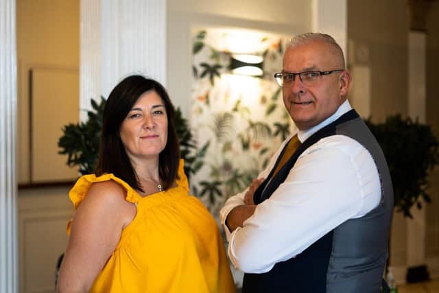 Sarah Corrie-Pearce and Neil Street-Bailey.