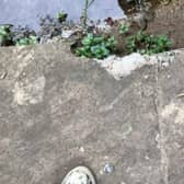 This image shows damage to the edging stones near the Beck Isle Museum in Pickering.