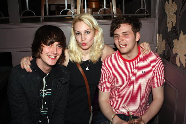 Pat, Tilly and Cameron in 2013.