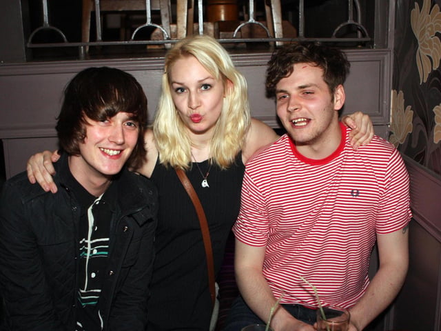 Pat, Tilly and Cameron in 2013.