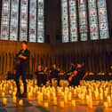 Alistair Griffin and the Ebor Quartet will perform a candlelit concert at York Minster.