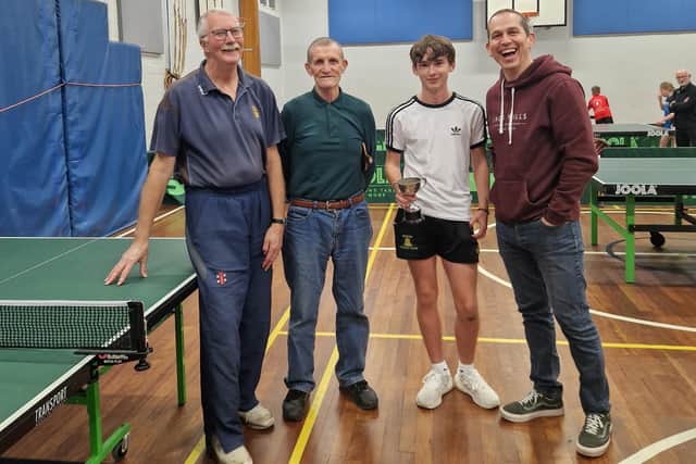Whitby Table Tennis Club hold their first club competition for many years.