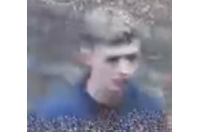 North Yorkshire Police has issued a CCTV image of a man wanted in connection with the incident