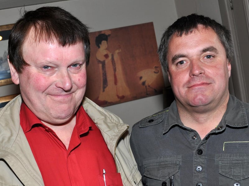 Owen and Gary enjoying their weekend!