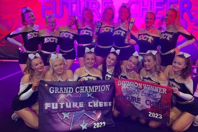The Grand Champions East Coast Tigers Senior Level 2 team