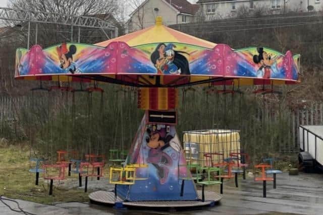 Proposed swingset for Whitby's Jumping Jimmies.