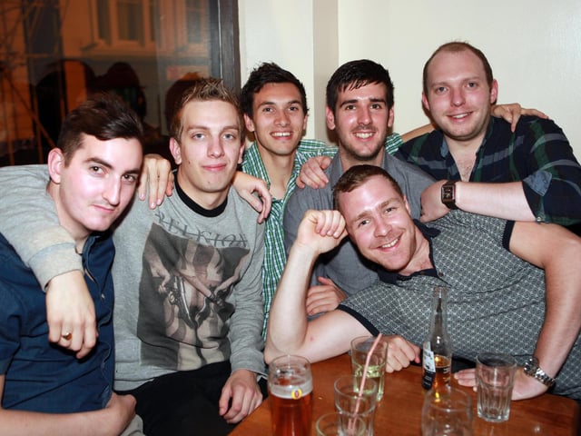 Alex, Will, Jam, Tom, Martin and Matthew.