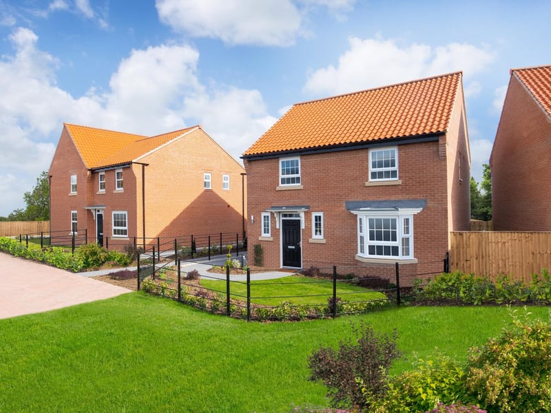 A view from the outside of a four-bedroom Kirkdale home.