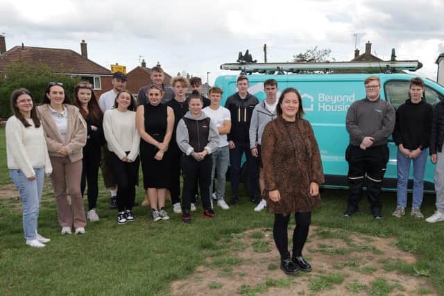 Beyond Housing's 2024 apprentice cohort