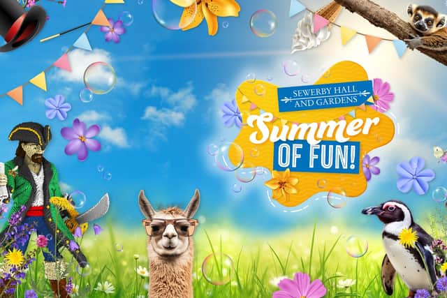 A summer of fun-filled activities will be coming to Sewerby Hall and Gardens, Bridlington
