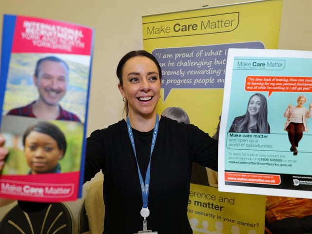 Promoting care at the job fair