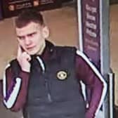 CCTV image of a man police would like to speak to following a theft from Sainsbury's on Falsgrave Road in Scarborough.