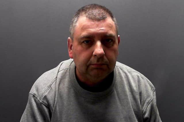 Andrew Carrington, pictured, has been jailed for engaging with the fictitious girl.