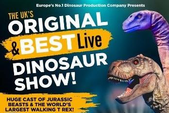 The Jurassic Earth show including the world's largest walking T-Rex will take place on August 30.
Audiences will take part in a Rangers Danger's masterclass to become an Official Dinosaur Ranger - gaining the skills to come face-to-face with the world's largest walking T-Rex. Other dinosaurs in the show include a big-hearted Brontosaurus, tricky Triceratops, uncontrollable Carnotaurus, vicious Velociraptors and sneaky Spinosaurus.
The thrilling interactive show promises to be fun for all the family.