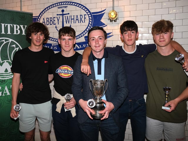Boys 16 and under, winners Fisherlads.