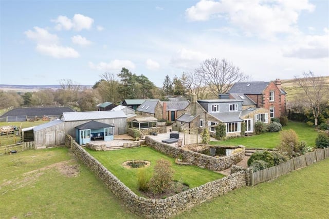 An overview of the attractive homestead.