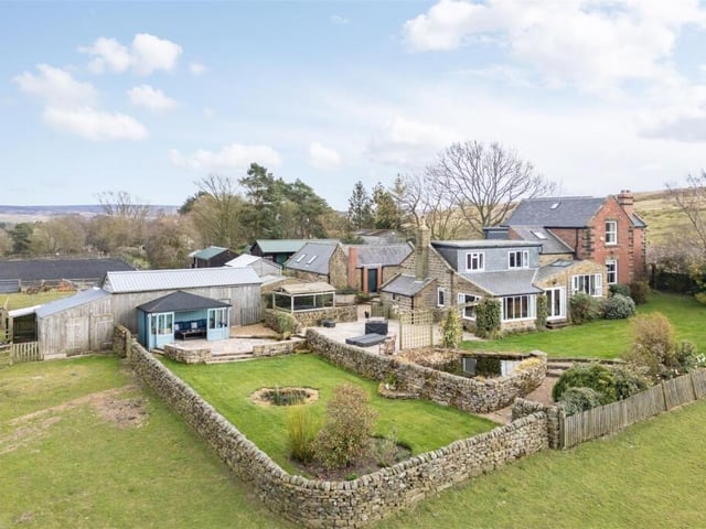 An overview of the attractive homestead.