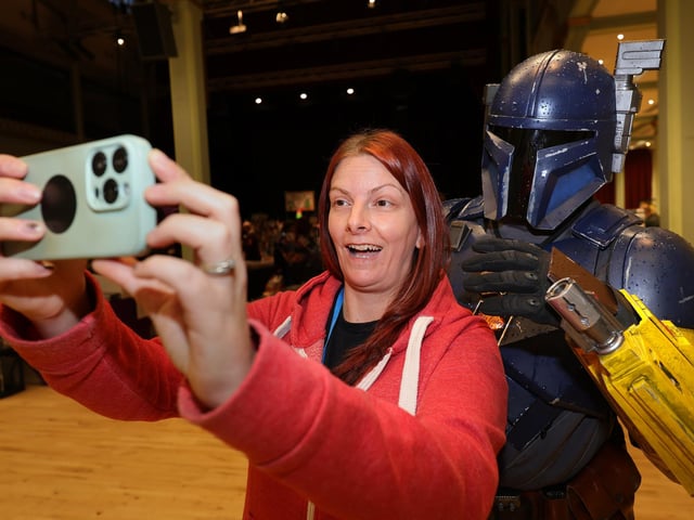 Time for a selfie.