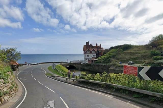 Sandsend Beck, Lythe Bank, near Whitby. Image credit: Google Maps.