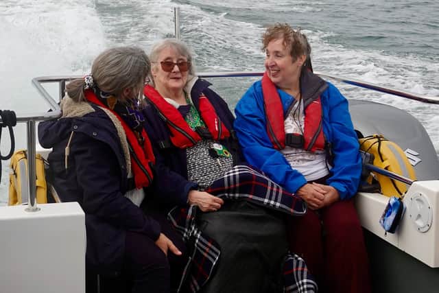 Scarborough Disability Action Group look for marine wildlife