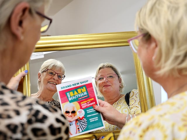 Andrea Mason and Sam Hay take a good look round