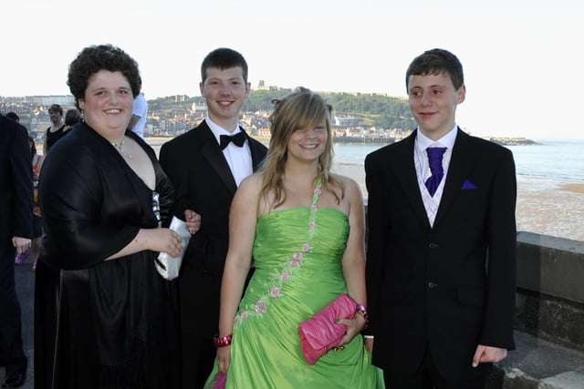 From left, Louise Cartlidge, William Rutter, Ashleigh Rhodes, and Ryan Webb in 2009.