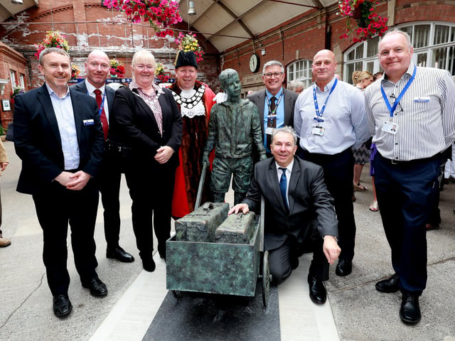 Funding was provided by several organisations, including the Department for Transport, Yorkshire Coast Business Improvement District and Bridlington Town Council.