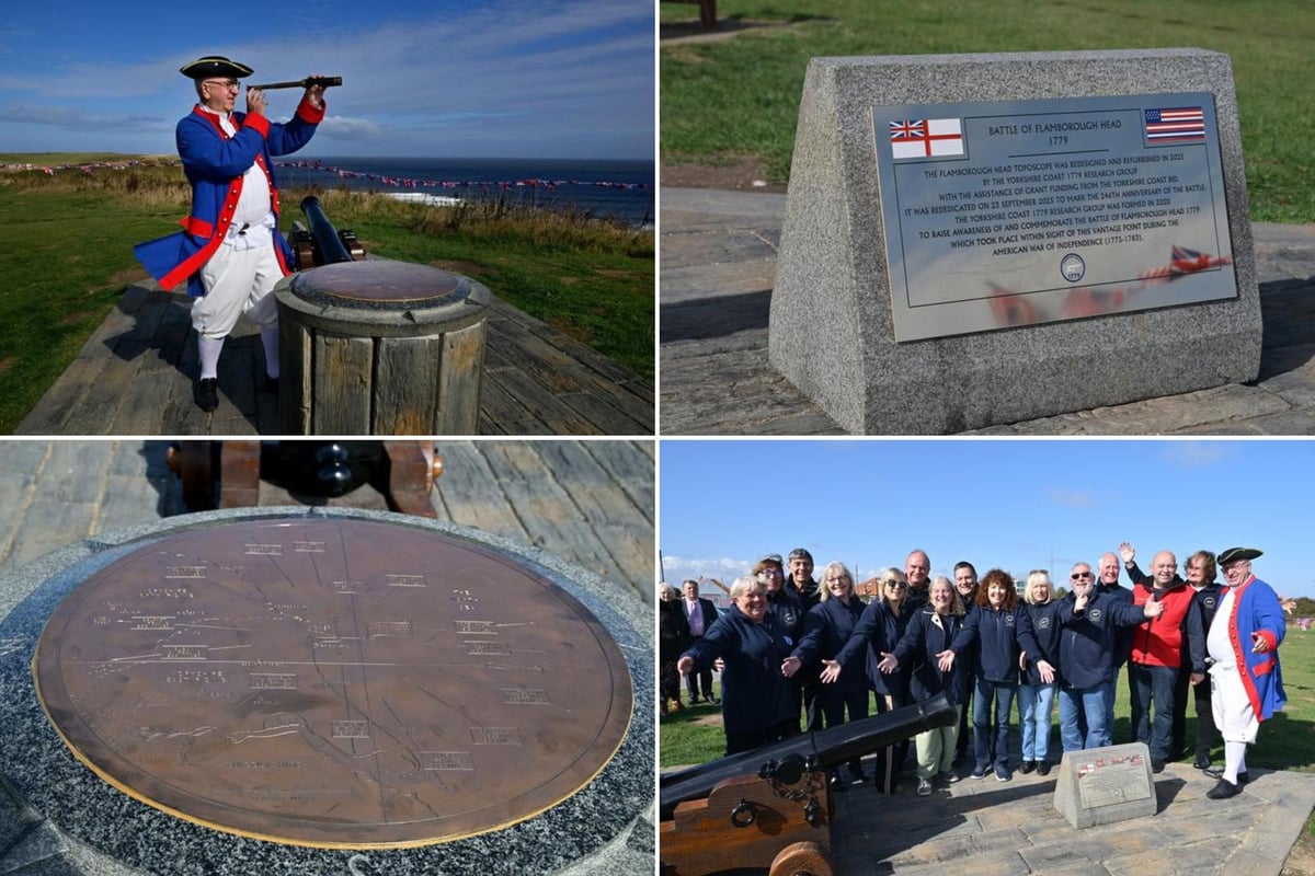Flamborough Head Toposcope Refurbishment Unveiled on 246th Annivers...