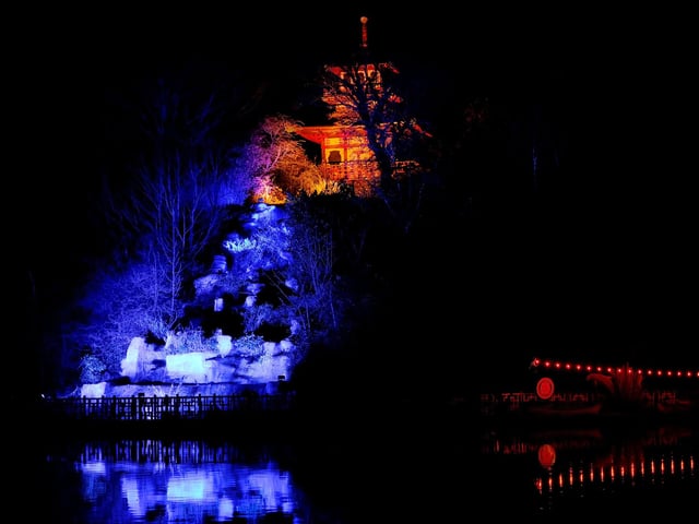 Lighting up the park!