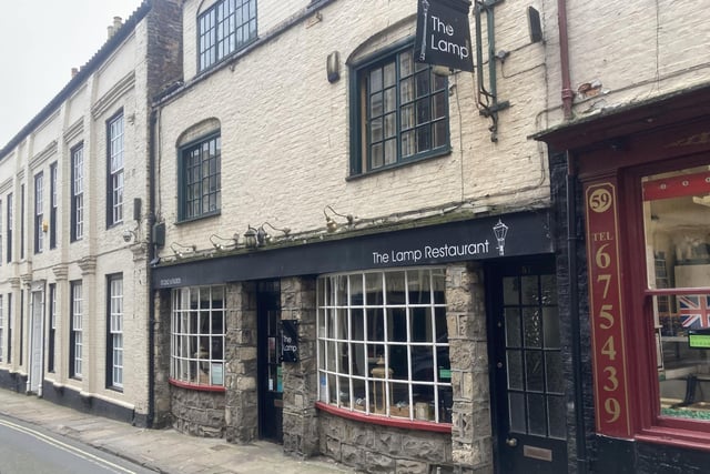 The Lamp Restaurant is located in Bridlington's historic Old Town. According to ChatGPT it "Offers a varied menu with options including seafood, steak, and vegetarian dishes and is known for its tasty food.