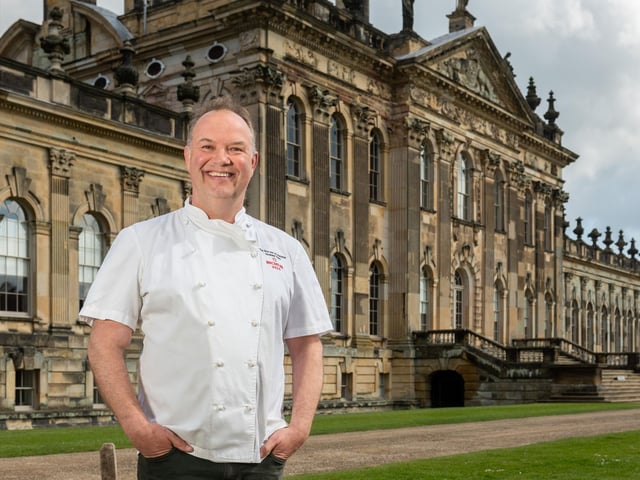 Andrew Pern, owner and patron of the Michelin-Starred 'Star Inn' at Harome near Helmsley.