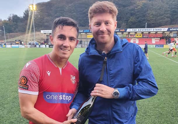 The Betton Wines man of the match was Lewis Maloney, chosen by match sponsors Linford Civil Engineering