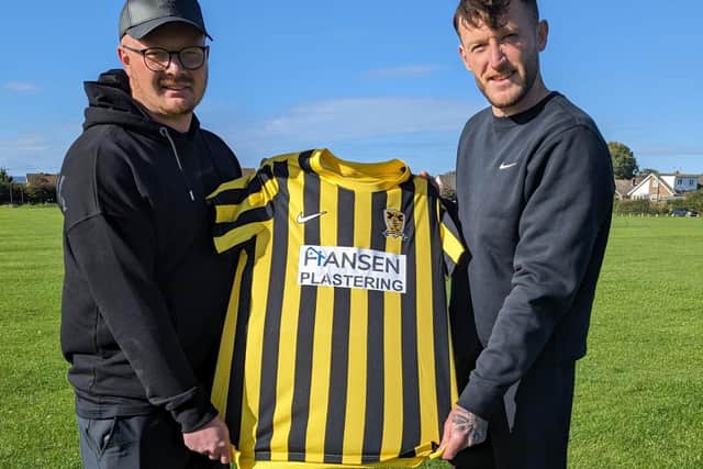 Westover have agreed a new kit sponsorship with Hansen Plastering, owned by Zac Hansen.