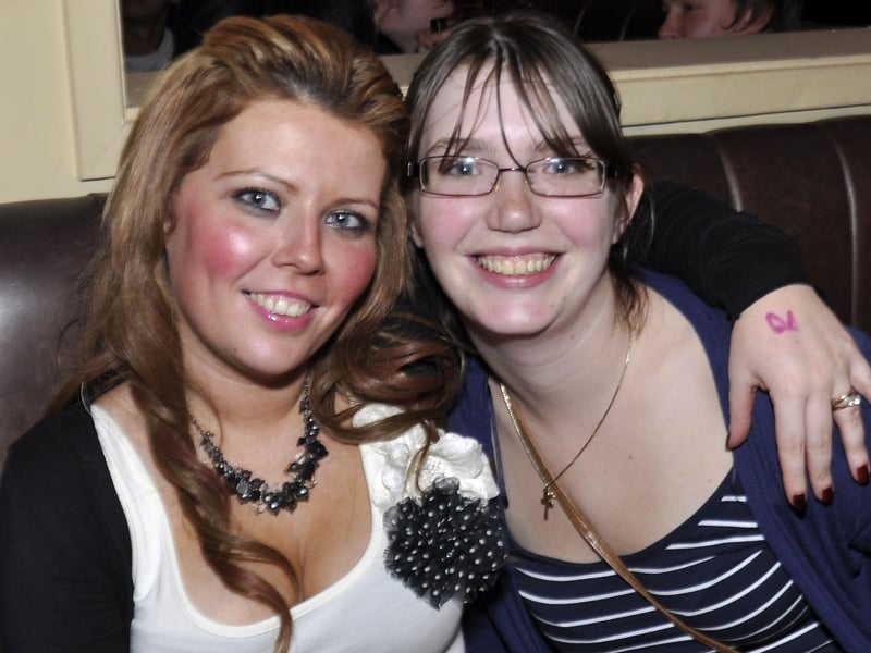 Carly and Joanne in Barracuda.
