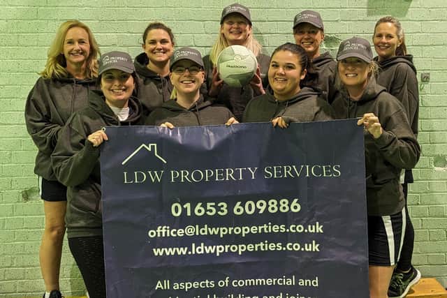 LDW Property Services, who were edged out by S6F College in Scarborough Netball League thriller